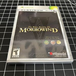 Microsoft XBox The Elder Scrolls III: Morrowind Platinum Edition Game